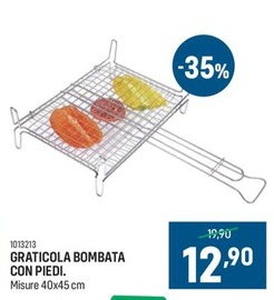 Offerta per Graticola Bombata Con Piedi.  a 12,9€ in CFadda