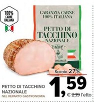 Offerta per Petto di tacchino in Todis