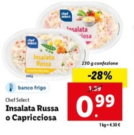 Offerta per Chef Select - Insalata Russa O Capricciosa a 0,99€ in Lidl