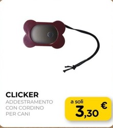 Offerta per Clicker - Addestramento C/Cordino a 3,3€ in Arcaplanet