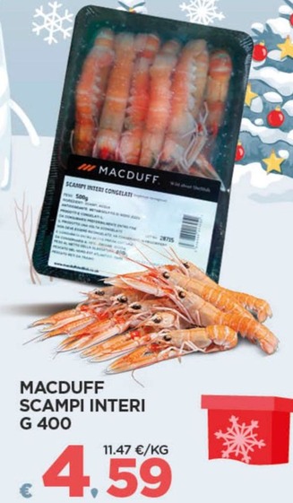 Offerta per Scampi in Decò