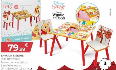 Offerta per Baby Smile - Tavolo e Sedie a 79,99€ in Toys Center
