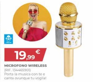 Offerta per Music Star - Microfono Wireless a 19,99€ in Toys Center