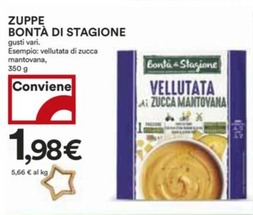 Offerta per Bonta Di Stagione - Zuppe a 1,98€ in Coop