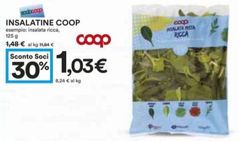 Offerta per Coop - Insalatine a 1,03€ in Coop