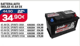 Offerta per Batterie auto in Self