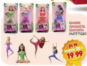 Offerta per Barbie Ginnasta Snodata a 19,9€ in Toysuper