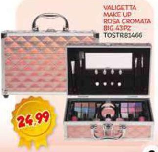 Offerta per Valigetta Make Up Rosa Cromata a 24,99€ in Toysuper