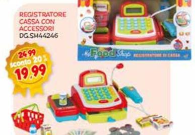 Offerta per Registratore Cassa Con Accessori a 19,99€ in Toysuper