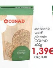 Offerta per Conad - Lenticchie Verdi Piccole a 1,39€ in Conad