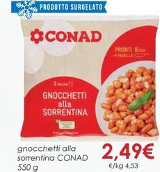 Offerta per  Conad - Gnocchetti Alla Sorrentina  a 2,49€ in Conad