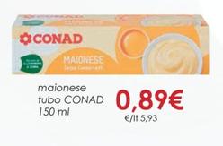 Offerta per Conad - Maionese Tubo a 0,89€ in Conad