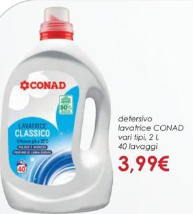 Offerta per Conad - Detersivo Lavatrice a 3,99€ in Conad