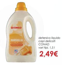 Offerta per Conad - Detersivo Liquido Capi Delicati a 2,49€ in Conad