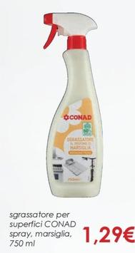 Offerta per Conad - Sgrassatore Per Superfici Spray, Marsiglia a 1,29€ in Conad