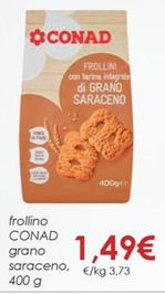 Offerta per Conad - Frollino Grano Saraceno a 1,49€ in Conad