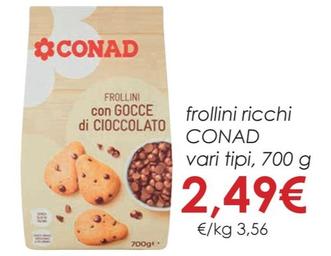 Offerta per  Conad - Frollini Ricchi  a 2,49€ in Conad City
