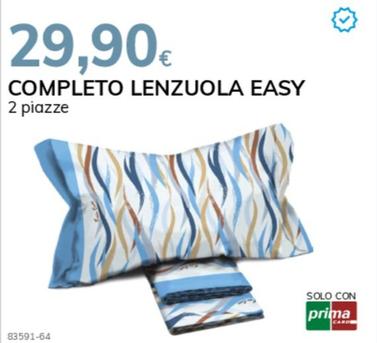 Offerta per Completo Lenzuola Easy a 29,9€ in Basko