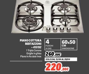 Offerta per Bertazzoni - Piano Cottura 415192 a 220€ in Orizzonte