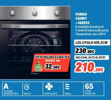 Offerta per Candy - Forno 468895 a 210€ in Orizzonte
