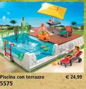 Offerta per Piscina Con Terrazzo a 24,99€ in Playmobil