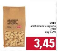 Offerta per Selex - Arachidi Tostate a 3,45€ in Emisfero