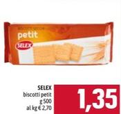 Offerta per Selex - Biscotti Petit a 1,35€ in Emisfero