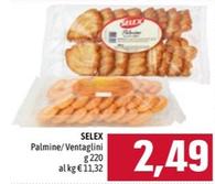 Offerta per Selex - Palmine/Ventaglini a 2,49€ in Emisfero