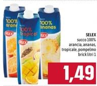 Offerta per Selex - Succo 100% Arancia a 1,49€ in Emisfero