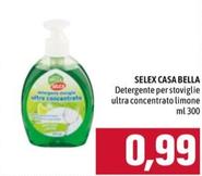 Offerta per Selex - Detergente Per Stoviglie Ultra Concentrato Limone a 0,99€ in Emisfero