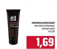 Offerta per Armonia & Benessere - Man Doccia Shampoo Energizzante a 1,69€ in Emisfero