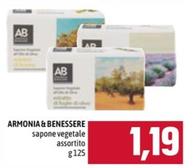 Offerta per Armonia & Benessere - Sapone Vegetale Assortito a 1,19€ in Emisfero