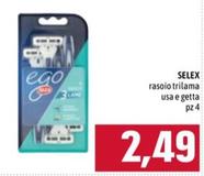 Offerta per Selex - Rasoio Trilama Usa E Getta a 2,49€ in Emisfero