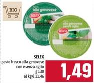 Offerta per Selex - Pesto Fresco Alla Genovese Con E Senza Aglio a 1,49€ in Emisfero