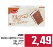 Offerta per Selex - Biscotti Ripieni Di Gelato a 2,49€ in Emisfero