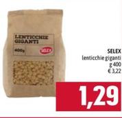 Offerta per Selex - Lenticchie Giganti a 1,29€ in Emisfero