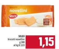 Offerta per Selex - Biscotti Novellini a 1,15€ in Emisfero