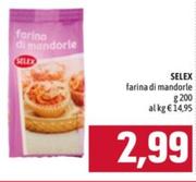 Offerta per Selex - Farina Di Mandorle a 2,99€ in Emisfero