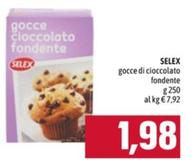 Offerta per Selex - Gocce Di Cioccolato Fondente a 1,98€ in Emisfero