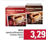 Offerta per Selex - Capsule Caffè Espresso Cremoso, Intenso a 3,29€ in Emisfero