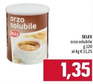 Offerta per Selex - Orzo Solubile a 1,35€ in Emisfero