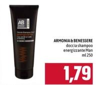 Offerta per Armonia & Benessere - Doccia Shampoo Energizzante Man a 1,79€ in Emisfero