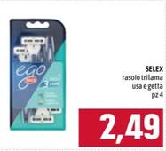 Offerta per Selex - Rasoio Trilama a 2,49€ in Emisfero