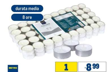 Offerta per Metro Professional - Candele Tealight a 8,99€ in Metro