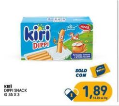 Offerta per Kiri - Dippi Snack a 1,89€ in SeBón