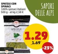 Offerta per Cuor Di Terra - Spatzle Con Spinaci a 1,29€ in PENNY