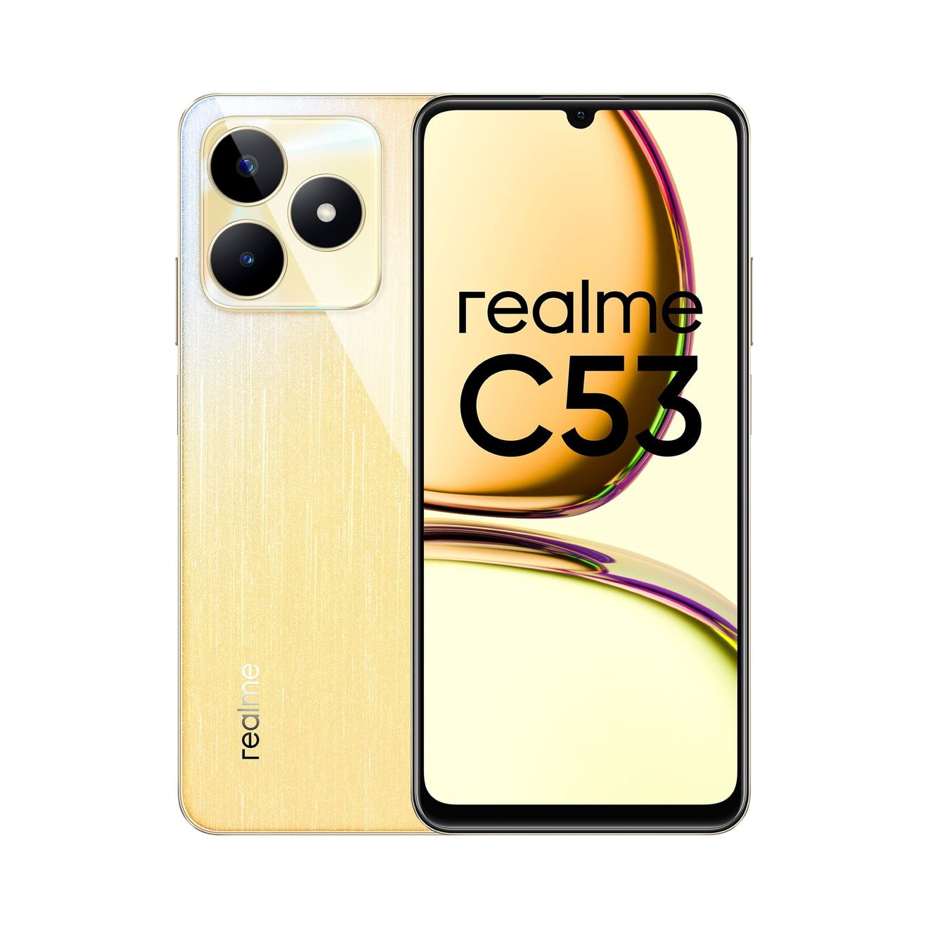 Offerta per Realme - C 53 17,1 cm (6.74") Dual SIM ibrida Android 13 4G USB tipo-C 6 GB 128 GB 5000 mAh Oro a 149,99€ in Elettrosintesi