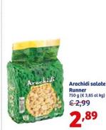 Offerta per Arachidi Salate Runner a 2,89€ in IN'S