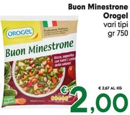 Offerta per Minestrone a 2€ in Eurospar