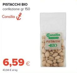 Offerta per Consilia - Pistacchi Bio  a 6,59€ in Tigre